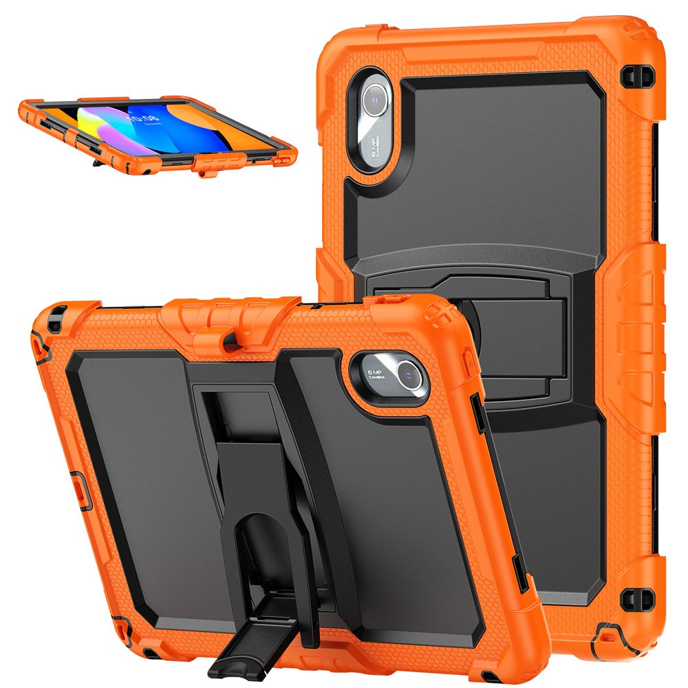 For Lenovo Xiaoxin Pad 11 2025 / 2024 / Idea Tab / K11 Gen 2 / M11 / K11 LTE (2024) Case PC+Silicone Kickstand Tablet Cover with Strap