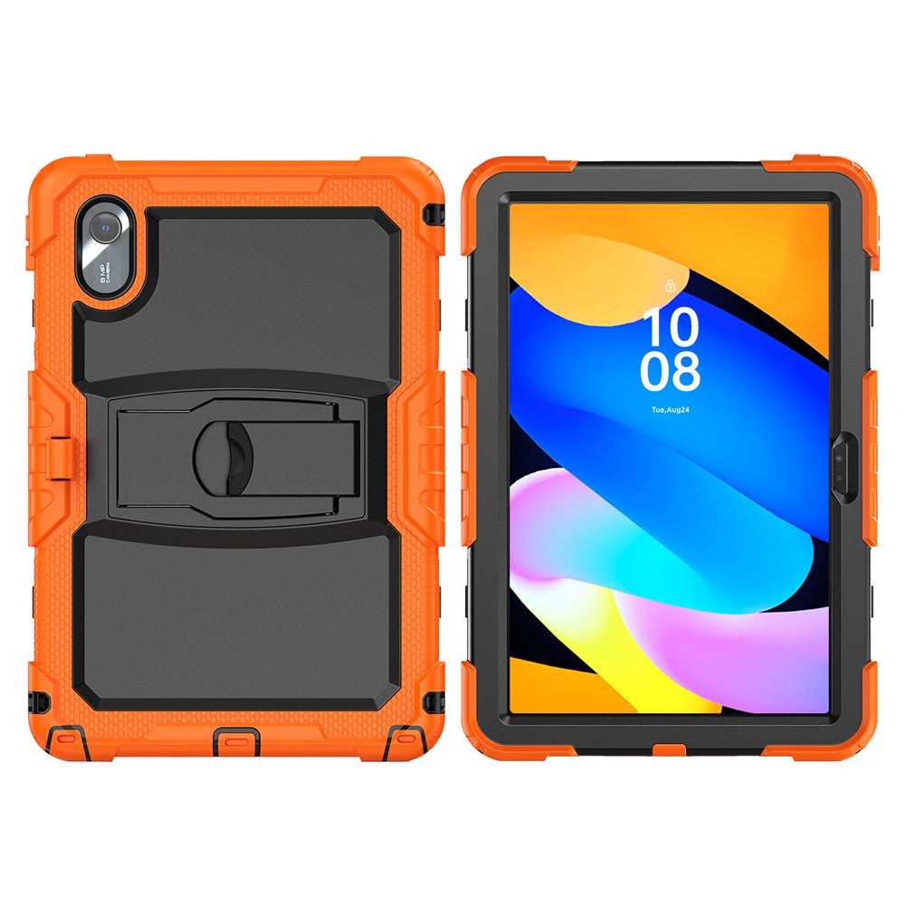 For Lenovo Xiaoxin Pad 11 2025 / 2024 / Idea Tab / K11 Gen 2 / M11 / K11 LTE (2024) Case PC+Silicone Kickstand Tablet Cover with Strap