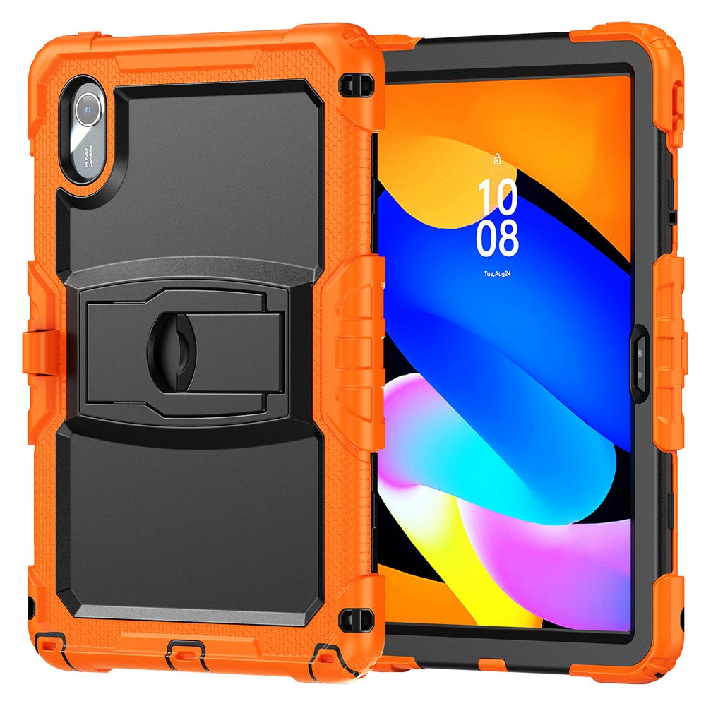 For Lenovo Xiaoxin Pad 11 2025 / 2024 / Idea Tab / K11 Gen 2 / M11 / K11 LTE (2024) Case PC+Silicone Kickstand Tablet Cover with Strap