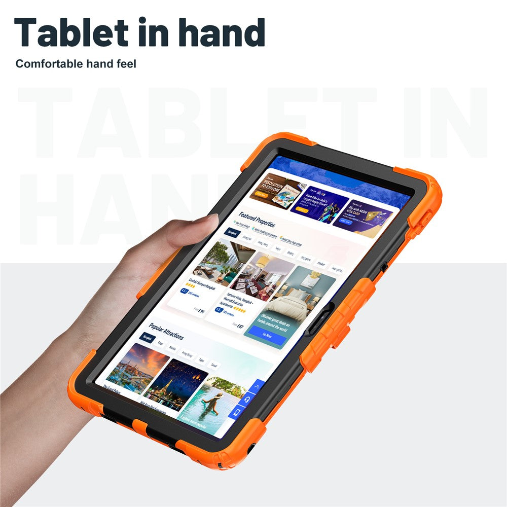 For Lenovo Xiaoxin Pad 11 2025 / 2024 / Idea Tab / K11 Gen 2 / M11 / K11 LTE (2024) Case PC+Silicone Kickstand Tablet Cover with Strap