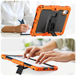 For Lenovo Xiaoxin Pad 11 2025 / 2024 / Idea Tab / K11 Gen 2 / M11 / K11 LTE (2024) Case PC+Silicone Kickstand Tablet Cover with Strap