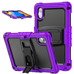 For Lenovo Xiaoxin Pad 11 2025 / 2024 / Idea Tab / K11 Gen 2 / M11 / K11 LTE (2024) Case PC+Silicone Kickstand Tablet Cover with Strap