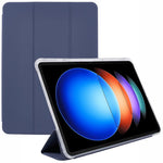 For Xiaomi Pad 6S Pro 12.4 Case Tri-fold Stand Leather Tablet Cover with Pen Slot