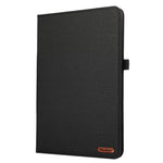 For Xiaomi Pad 6S Pro 12.4 Case Cloth Texture Leather Tablet Stand Cover with Card Holder