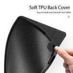 DUX DUCIS Domo Series for Xiaomi Pad 6S Pro 12.4 Leather Case Auto Wake / Sleep Tri-fold Stand Tablet Cover