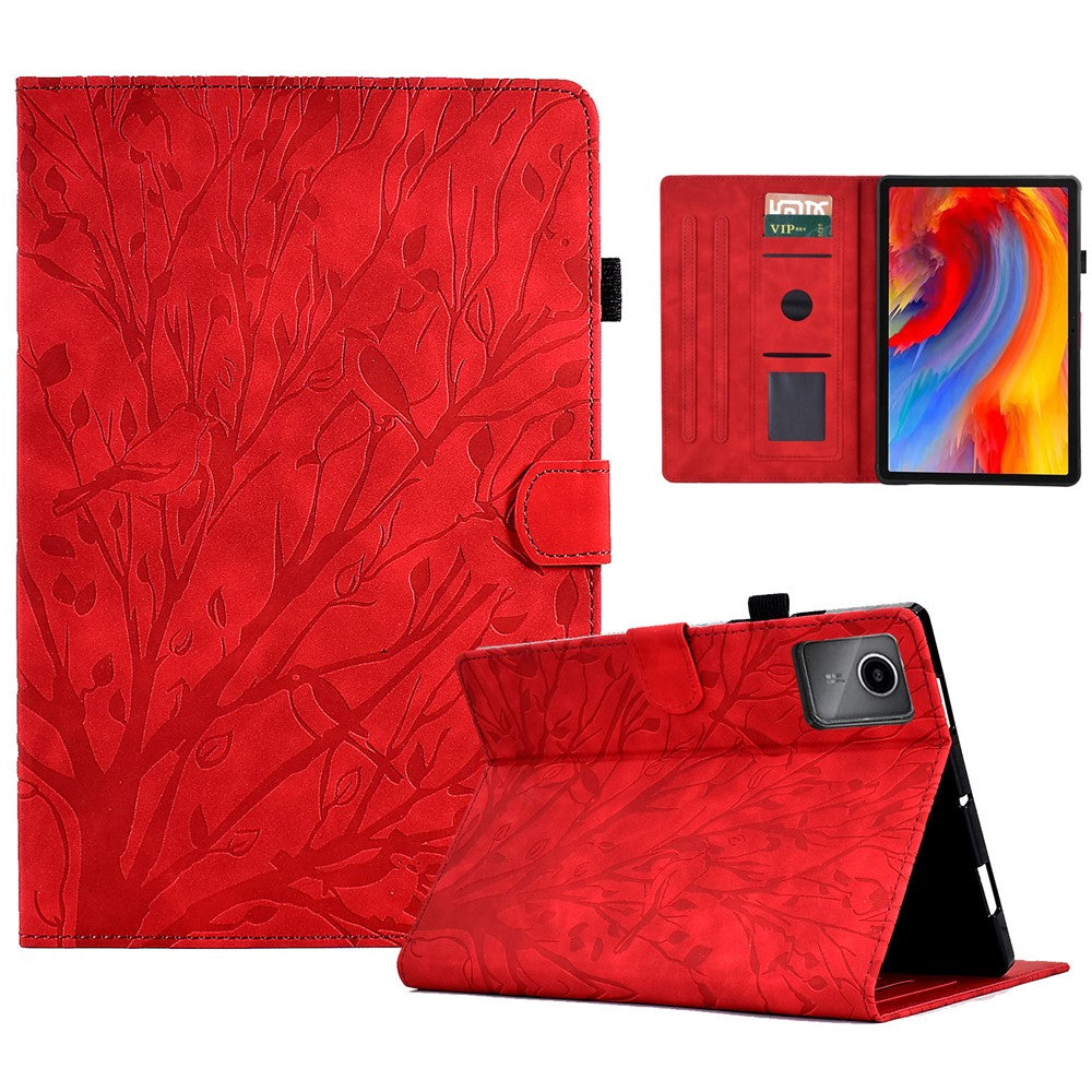 A7 För Lenovo Tab M11 / Xiaoxin Pad 11 2024 Fodral Enfärgat Auto Wake / Sleep Surfplatta Stativfodral