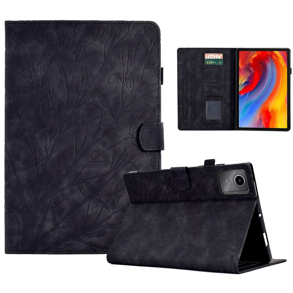 A7 För Lenovo Tab M11 / Xiaoxin Pad 11 2024 Fodral Enfärgat Auto Wake / Sleep Surfplatta Stativfodral