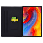 A2 För Lenovo Tab M11 / Xiaoxin Pad 11 2024 Läderfodral Mönster Tryckt Kortplatser Surfplatta Skydd