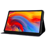 A2 För Lenovo Tab M11 / Xiaoxin Pad 11 2024 Läderfodral Mönster Tryckt Kortplatser Surfplatta Skydd