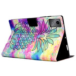 A2 För Lenovo Tab M11 / Xiaoxin Pad 11 2024 Läderfodral Mönster Tryckt Kortplatser Surfplatta Skydd