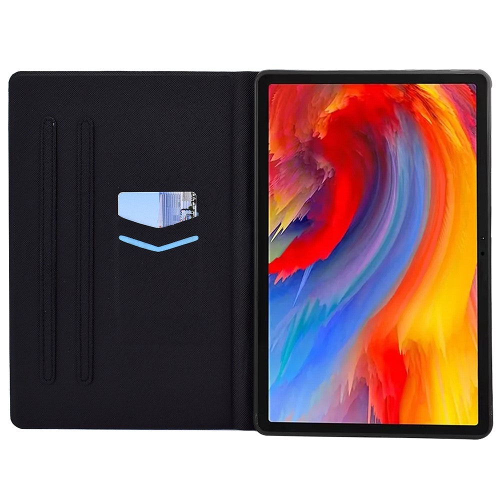 Lenovo Tab M11 / Xiaoxin Pad 11 2024 Fodral Stativ Mönster Tryckt Surfplatta Skal