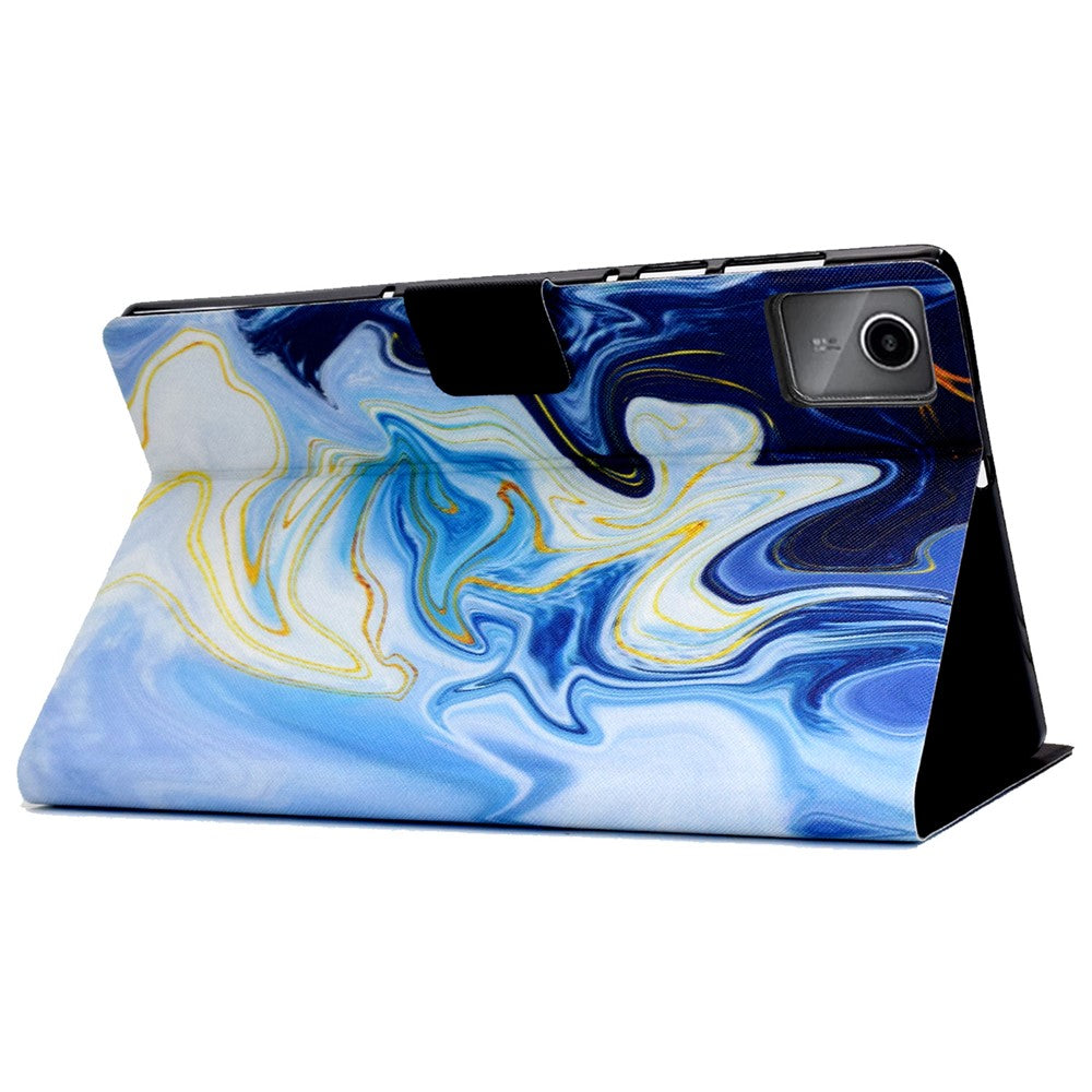Lenovo Tab M11 / Xiaoxin Pad 11 2024 Fodral Stativ Mönster Tryckt Surfplatta Skal