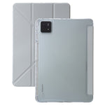 For Xiaomi Pad 6S Pro 12.4 Tablet Case Origami Stand TPU+Acrylic+PU Leather Anti-drop Cover