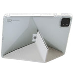 For Xiaomi Pad 6S Pro 12.4 Tablet Case Origami Stand TPU+Acrylic+PU Leather Anti-drop Cover