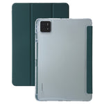For Xiaomi Pad 6S Pro 12.4 Anti-scratch Case TPU+Acrylic+PU Tablet Cover with Tri-fold Stand