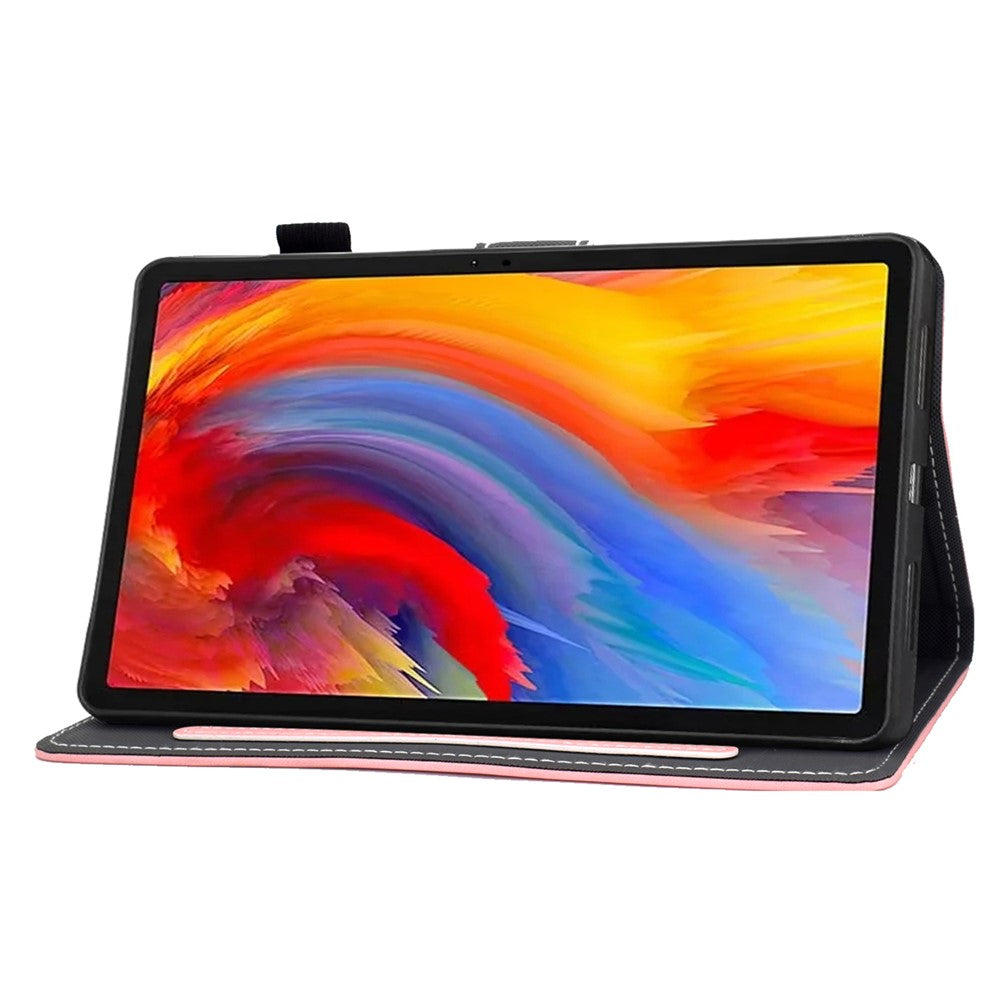 Lenovo Tab M11 / Xiaoxin Pad 11 2024 Surfplatta Fodral Stötsäkert Läder Korthållare Stativfodral