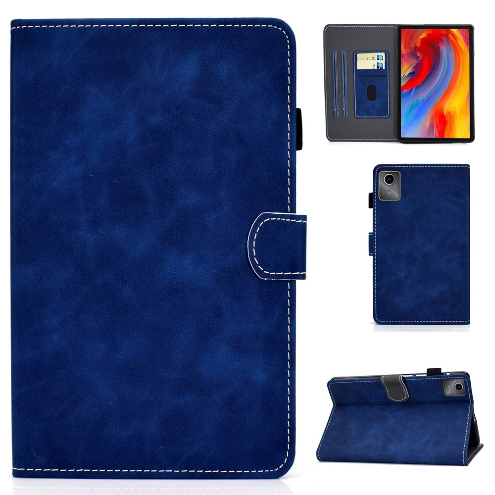 Lenovo Tab M11 / Xiaoxin Pad 11 2024 Surfplatta Fodral Stötsäkert Läder Korthållare Stativfodral