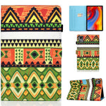 For Lenovo Tab M11 / Xiaoxin Pad 11 2024 Leather Case Pattern Printing Tablet Cover with Card Slots