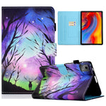 For Lenovo Tab M11 / Xiaoxin Pad 11 2024 Leather Case Pattern Printing Tablet Cover with Card Slots