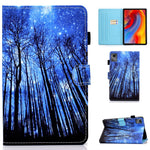 For Lenovo Tab M11 / Xiaoxin Pad 11 2024 Leather Case Pattern Printing Tablet Cover with Card Slots