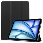 PU-læder tablet-etui til iPad Air 11 (2026) / (2025) / (2024) Anti-drop Tre-fløjet stander Slankt beskyttelsescover