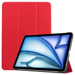 PU-læder tablet-etui til iPad Air 11 (2026) / (2025) / (2024) Anti-drop Tre-fløjet stander Slankt beskyttelsescover