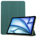 PU-læder tablet-etui til iPad Air 11 (2026) / (2025) / (2024) Anti-drop Tre-fløjet stander Slankt beskyttelsescover