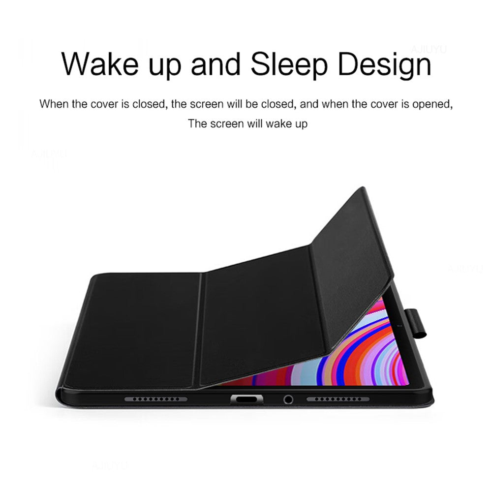 For Xiaomi Redmi Pad Pro / Redmi Pad Pro 5G / Poco Pad Case PU Leather Trifold Stand Auto Wake / Sleep Tablet Cover