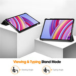 Tablet Case for Xiaomi Redmi Pad Pro / Redmi Pad Pro 5G / Poco Pad Tri-Fold Stand Leather Cover