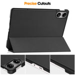 Tablet Case for Xiaomi Redmi Pad Pro / Redmi Pad Pro 5G / Poco Pad Tri-Fold Stand Leather Cover