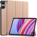 Tablet Case for Xiaomi Redmi Pad Pro / Redmi Pad Pro 5G / Poco Pad Tri-Fold Stand Leather Cover