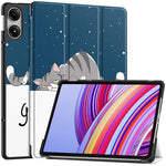 Tablet Case for Xiaomi Redmi Pad Pro / Pad Pro 5G / Xiaomi Poco Pad 4G Auto Wake / Sleep Trifold Stand Pattern Printed Leather Cover
