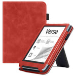 For PocketBook Verse PB629 / Verse Pro PB634 / Verse? Lite PB619 E-Reader Case Kickstand PU Leather Tablet Cover with Auto Wake / Sleep