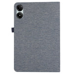 For Xiaomi Redmi Pad Pro / Redmi Pad Pro 5G / Poco Pad Card Holder Cloth Texture Leather Case Tablet Stand Cover