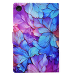 For Lenovo Tab M10 (Gen 3) Leather Tablet Case Pattern Printing Card Slot Stand Cover