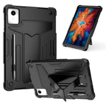 For Lenovo Tab M11 / Xiaoxin Pad 11 2024 Case Case T-Shaped Kickstand PC+Silicone Tablet Cover