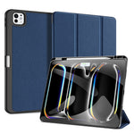 DUX DUCIS Domo Series for iPad Pro 13 (2025) / 13 (2024) Case Tri-fold Stand Auto Sleep / Wake Folio Leather Tablet Cover