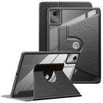 For Lenovo Tab M11 TB330 / Xiaoxin Pad 11 2024 Case Rotate Stand PU Leather+Acrylic+TPU Tablet Cover