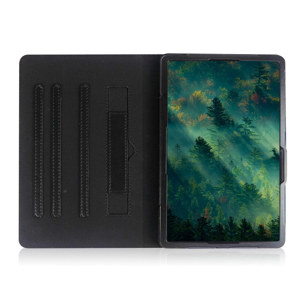Roterende læderetui med stativ til Samsung Galaxy Tab S10+ Wi-Fi SM-X820 SM-X826B / Tab S7 FE T736 / S7+ / S8+ / S9+ X810 / S9 FE+ X610