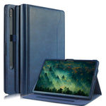 Roterende læderetui med stativ til Samsung Galaxy Tab S10+ Wi-Fi SM-X820 SM-X826B / Tab S7 FE T736 / S7+ / S8+ / S9+ X810 / S9 FE+ X610