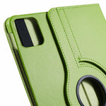 For Xiaomi Pad 6S Pro 12.4 Case Rotating Stand PU Leather+PC Tablet Cover with Elastic Band