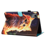 For Lenovo Tab M11 / Xiaoxin Pad 11 2024 PU Leather Case Pattern Tablet Stand Cover with Card Slots