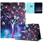 For Lenovo Tab M11 / Xiaoxin Pad 11 2024 PU Leather Case Pattern Tablet Stand Cover with Card Slots