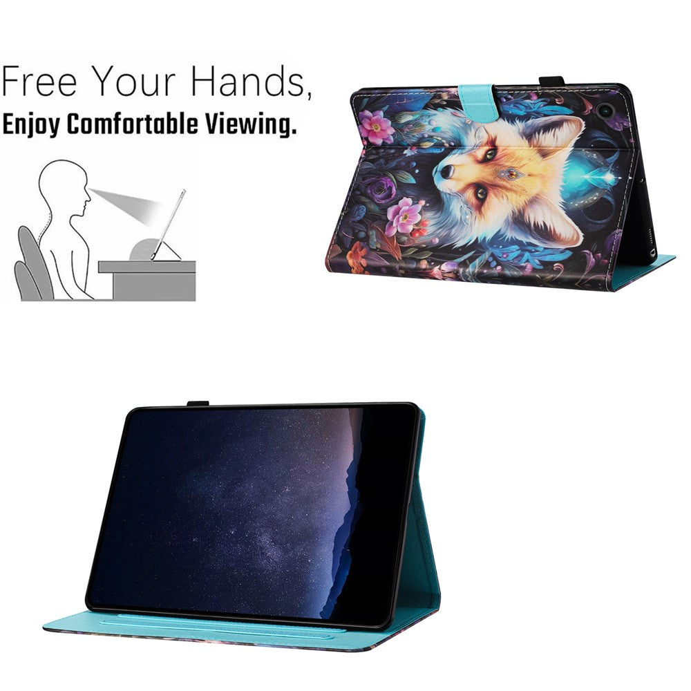 For Lenovo Tab M10 Plus (3Rd Gen) / Xiaoxin Pad 2022 10.6 Inch PU Leather Case Tablet Stand Cover with Card Slots