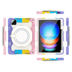 For Xiaomi Pad 6S Pro 12.4 Anti-Drop Tablet Case PC+Silicone Cover with Kickstand