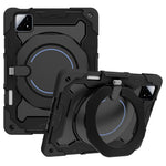 For Xiaomi Pad 6S Pro 12.4 Anti-Drop Tablet Case PC+Silicone Cover with Kickstand