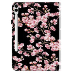 Til Samsung Galaxy Tab S10+ / S9+ / Tab S9 FE+ Cover Flip-mønster Udskrivning Kortfags Tabletcover
