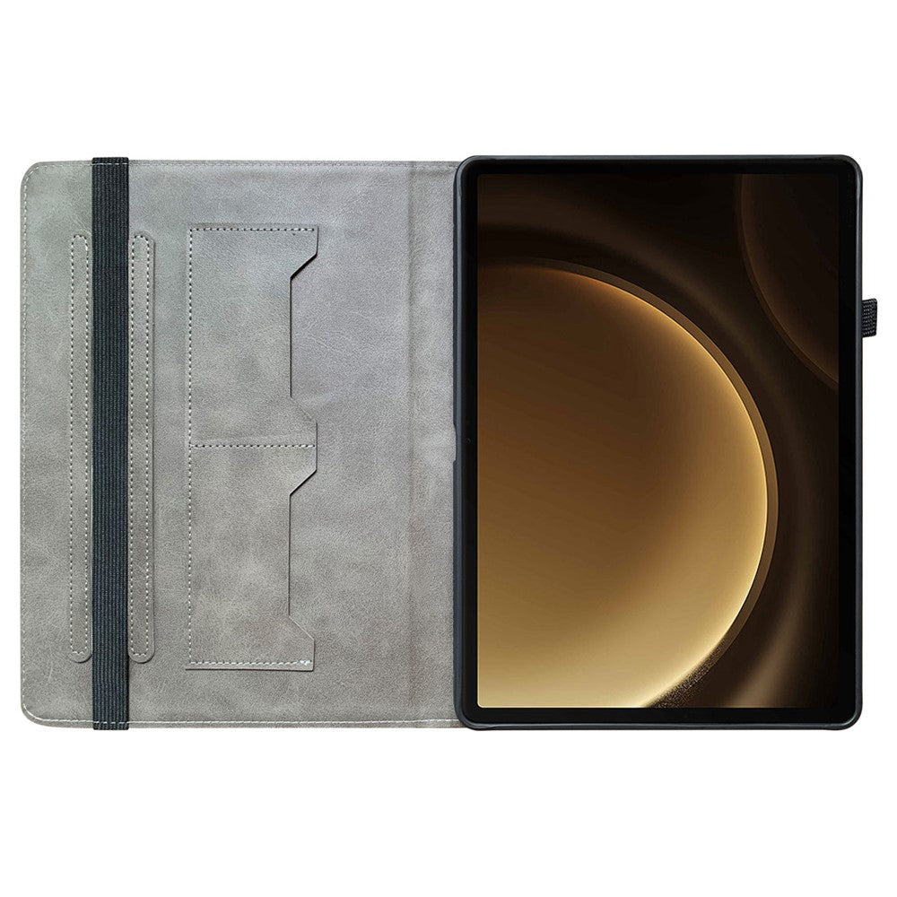 Til Samsung Galaxy Tab S10+ / S9+ / Tab S9 FE+ Cover Flip-mønster Udskrivning Kortfags Tabletcover