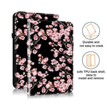 Til Samsung Galaxy Tab S10+ / S9+ / Tab S9 FE+ Cover Flip-mønster Udskrivning Kortfags Tabletcover