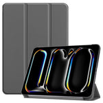 For iPad Pro 13 (2025) / 13 (2024) Case Auto Wake / Sleep Tri-Fold Stand Leather Tablet Cover